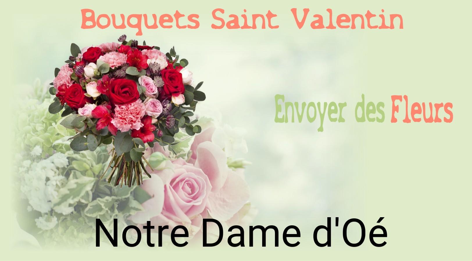 Roses de Saint-Valentin livrées à Notre-Dame-d'Oé